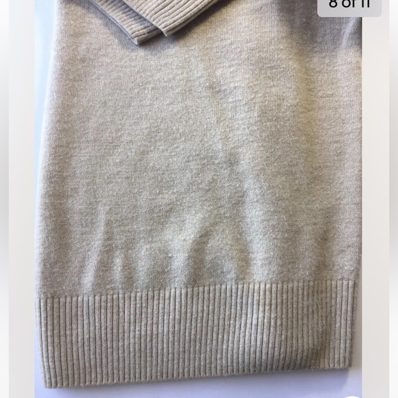 US Polo Assn. Men’s  Light Tan V Neck Sweater L - Picture 4 of 10
